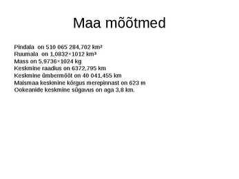 Planeet Maa #5
