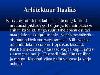 Barokk - pärisbarokk #10