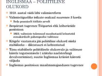 Demokraatlikud riigid kahe maailmasõja vahel #11