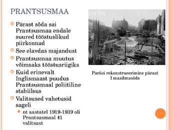 Demokraatlikud riigid kahe maailmasõja vahel #12