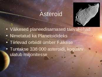 Astronoomia ja asteroidid #2