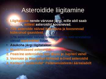 Astronoomia ja asteroidid #5