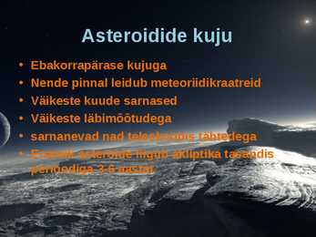 Astronoomia ja asteroidid #7
