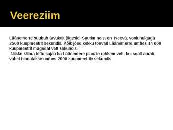 Läänemeri ja tema ökoloogiline tasakaal #3