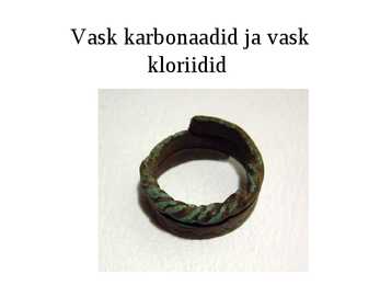 Metallide korrosioon #16