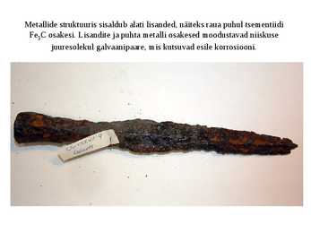 Metallide korrosioon #7