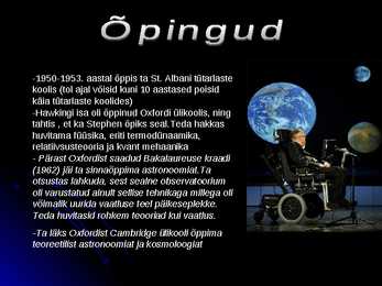 Stephen Hawking #3