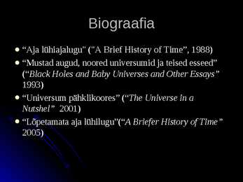 Stephen Hawking #7