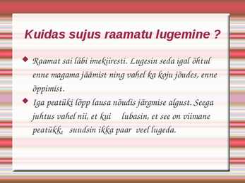 Kirjaklambritest vöö- #5