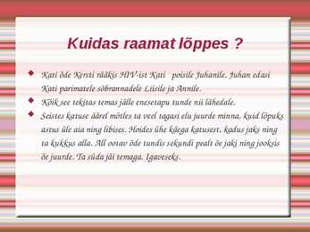 Kirjaklambritest vöö- #7