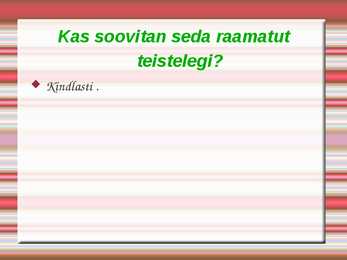 Makaagid ja majad #11