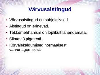 Värvusiaisting #2