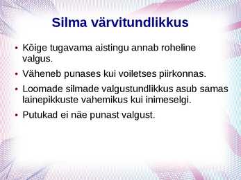 Värvusiaisting #6