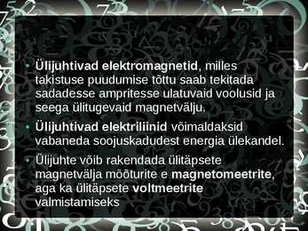 Ülijuhtivus #7