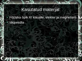 Ülijuhtivus #9