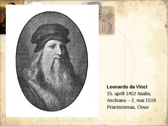 Leonardo Da Vinci-noorus-Firenze #2