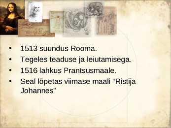 Leonardo Da Vinci-noorus-Firenze #36