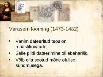 Leonardo Da Vinci-noorus-Firenze #7