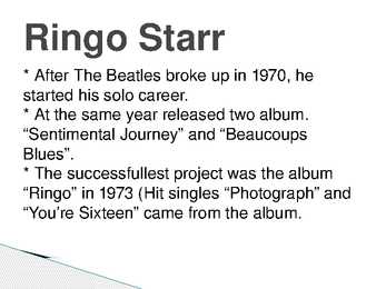 Ringo Starr #9