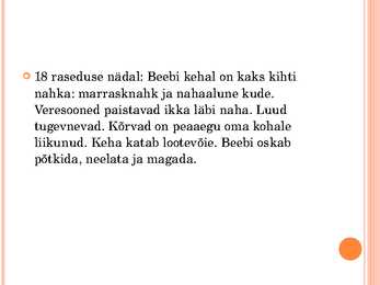 Inimese looteline areng #21