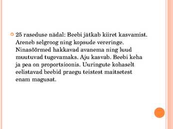 Inimese looteline areng #25
