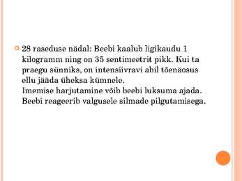 Inimese looteline areng #27