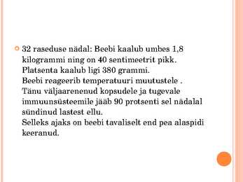 Inimese looteline areng #30