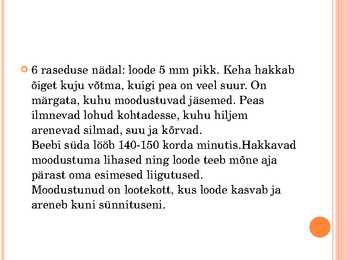 Inimese looteline areng #9