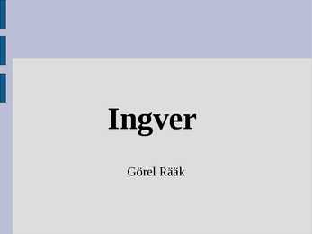 Ingver