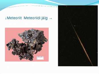 Meteoorid-meteroriidid #5