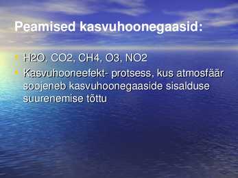 Kasvuhooneefekt #2