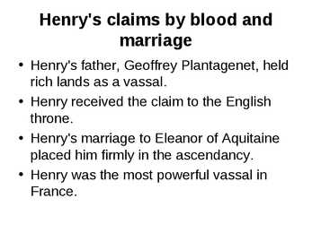 Henry II Greates an empire #2
