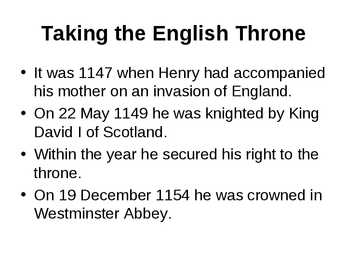 Henry II Greates an empire #3