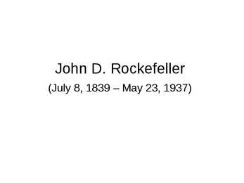John D-Rockefeller