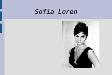 Sofia loren