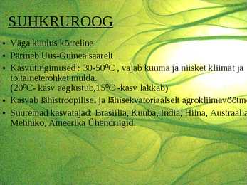 Suhkrukultuurid-viinamarjakasvatus #3