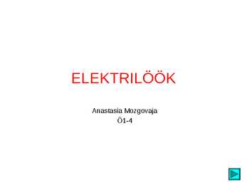 Elektrilöök