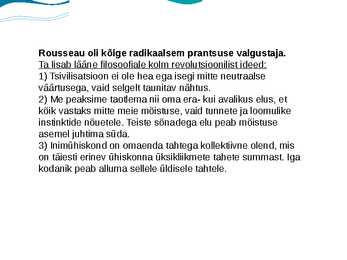Rousseau #3
