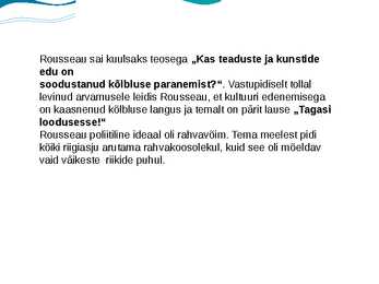 Rousseau #4