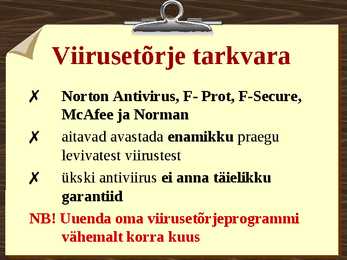Arvutiviirused esitlus #11