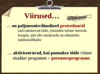 Arvutiviirused esitlus #3