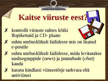 Arvutiviirused esitlus #10
