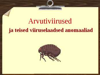 Arvutiviirused esitlus
