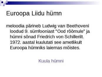 Euroopa Liidu riigid #11