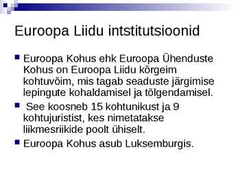 Euroopa Liidu riigid #6