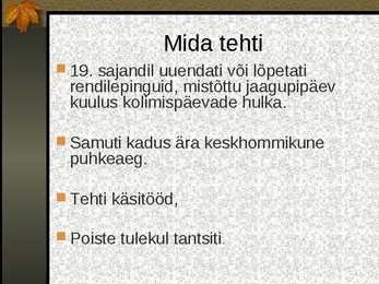 Jaagupipäev #7