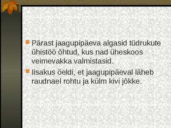 Jaagupipäev #8