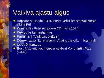 Vaikiv ajastu #3