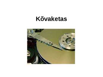 Kõvaketas