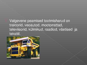 Valgevene majandus #8